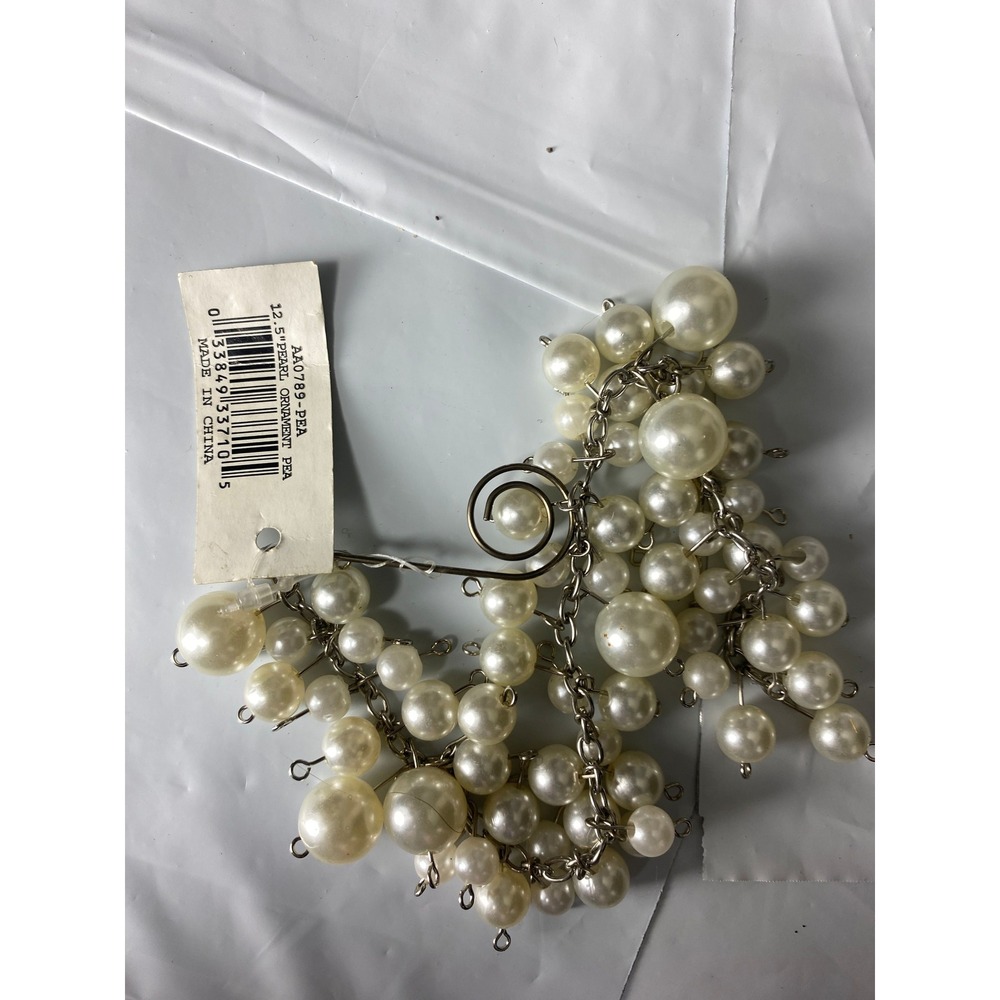 Pearls Beads Hair Pin Twisty Spiral Elegant Bun Holder Accessory